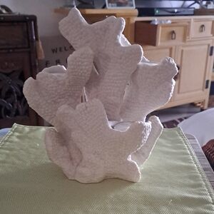 White Coral Sculpture